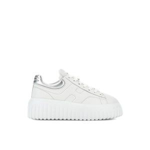 Hogan H-Stripes Sneakers – White/Silver - NWT